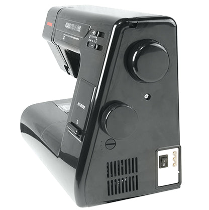 image of the back of the Janome HD3000BE Sewing and Quilting Machine