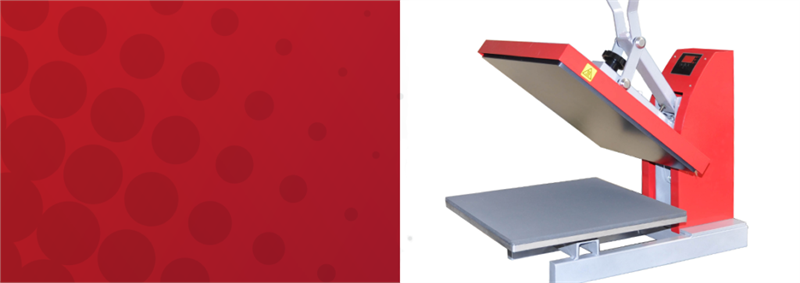 Siser Red Digital Clam Heat Press 15x11