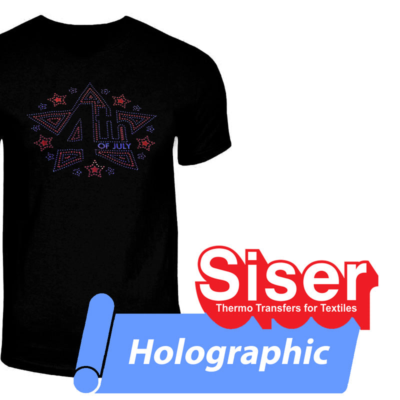 Siser Holographic HTV 20" por 12" Hoja(s)