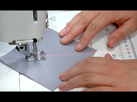 Setting Up the Sew Q Sewing Alignment Laser youtube video