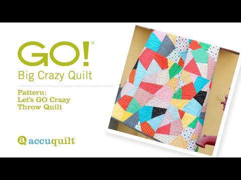 AccuQuilt GO! Gingerbread Cookie Die Introduction Video