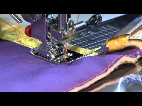 Sewing Video - Bind the edge of a Quilt with the Quilt Binding set