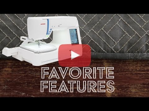 janome skyline s9 features youtube video