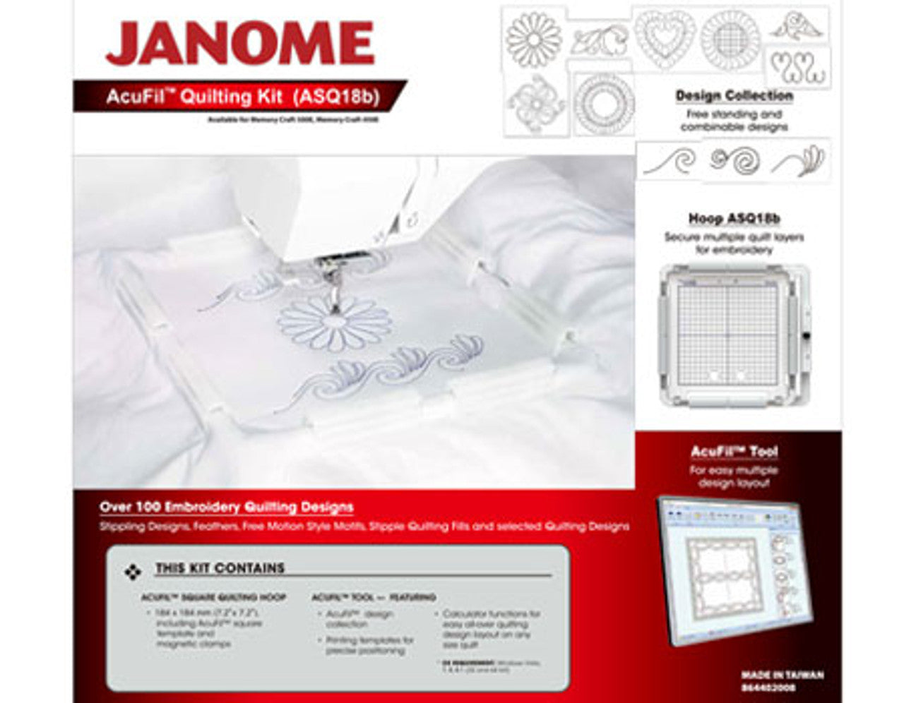 Janome 864435000 Acufil Quilting Kit