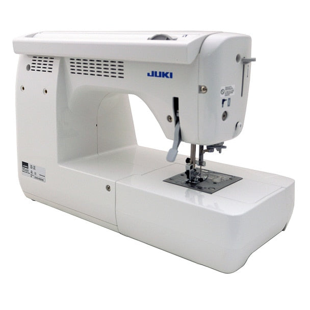 JUKI Exceed HZL-F600 side view of machine