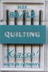 Klasse Size 80/12 Machine Quilting Needles