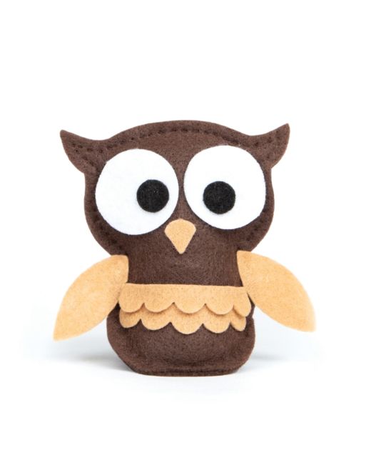 AccuQuilt GO! Owl Accessories Die 55675 view of patterns