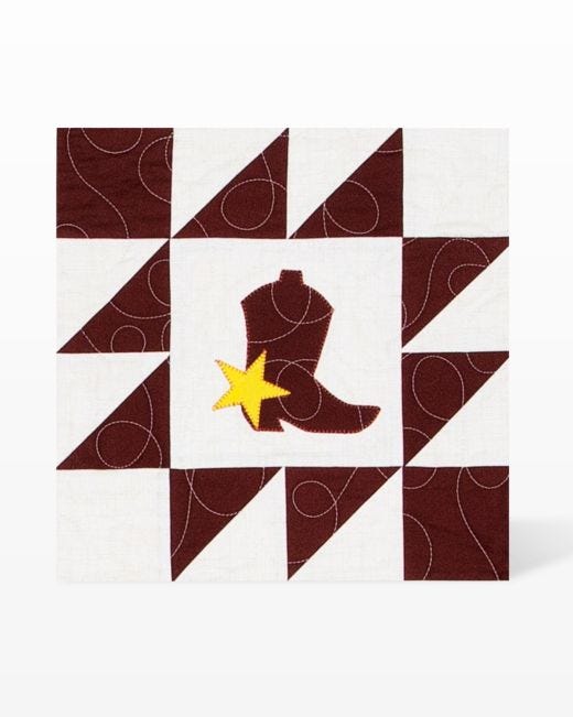 GO! Western Medley Die 55227 image of pattern on finished product