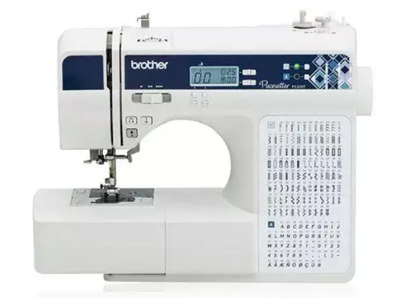 front facing image of the Brother Pacesetter PS300T five point seven by three point nine computerized sewing machine
