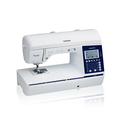 angled image of the Brother Pacesetter PS700 eight point three by four point one Sewing and Quilting Machine