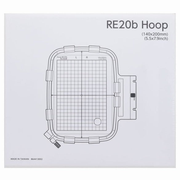 Janome 864413002 Embroidery Hoop RE20b