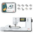 image of the ernette b79 ten by six Computerized Sewing and Embroidery Machine bonus package A featuring b79 foot kit