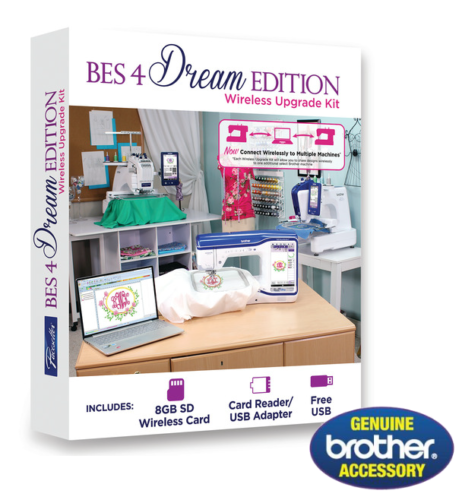 image of the Brother BES 4 Dream Edition Wireless Upgrade Software box