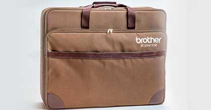 BROTHER SASEARMB THE Dream Machine Brown Embroidery Arm Bag