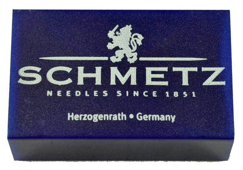 Schmetz A100-DEN-100 Jeans Denim agujas para máquina de coser 130/705H-J 15x1 tamaño 100/16 paquete a granel
