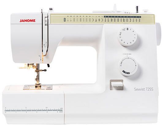 front facing image of the Janome Sewist 725S Sewing Machine