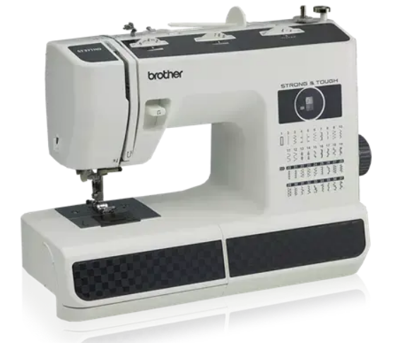 angled image of the Brother ST371HD Strong and Tough Computerized Sewing Machine