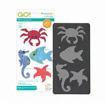 AccuQuilt GO! Sea Life Medley Limited Edition Die image of packaging