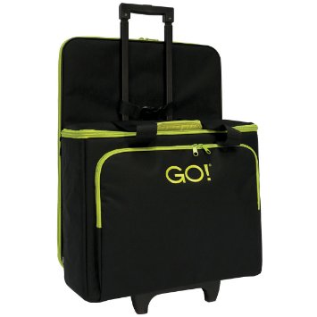 AccuQuilt Go! Fabric Cutter Tote & Die Luggage Bag (Black) 55250