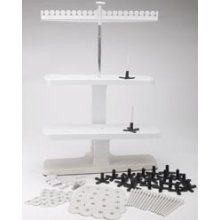 20 Spool Thread Stand Rack for Embroidery Sewing Serger Spools and Cones