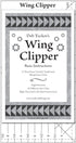 Studio 180 Design Wing Clipper I Ruler