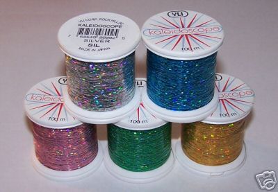 YLI Kaleidoscope Holographic Machine Embroidery Thread- 5 Spool Sampler