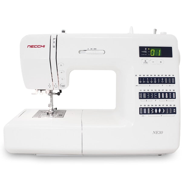 Necchi NE30 Computerized Sewing Machine Plus Deluxe Bonus Kit
