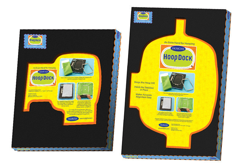 Designs In Machine Embroidery DIME Hoop Dock (Large & Small) For