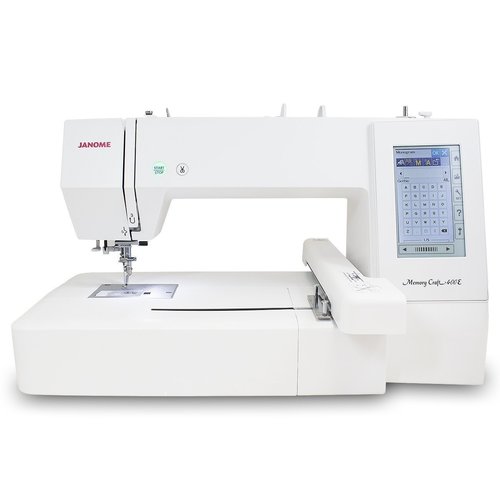 Janome MC400E Embroidery Machine Plus Deluxe Bonus Kit