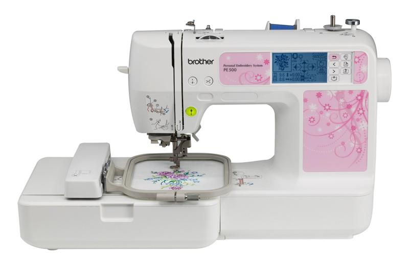 Brother PE500 4x4 Embroidery Machine With LCD Screens And BuiltIn
